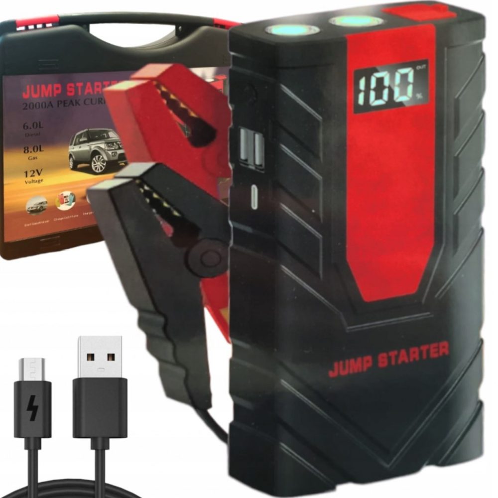 جامپ استارتر خودرو مدل Car Jump Starter k02 - Image 3