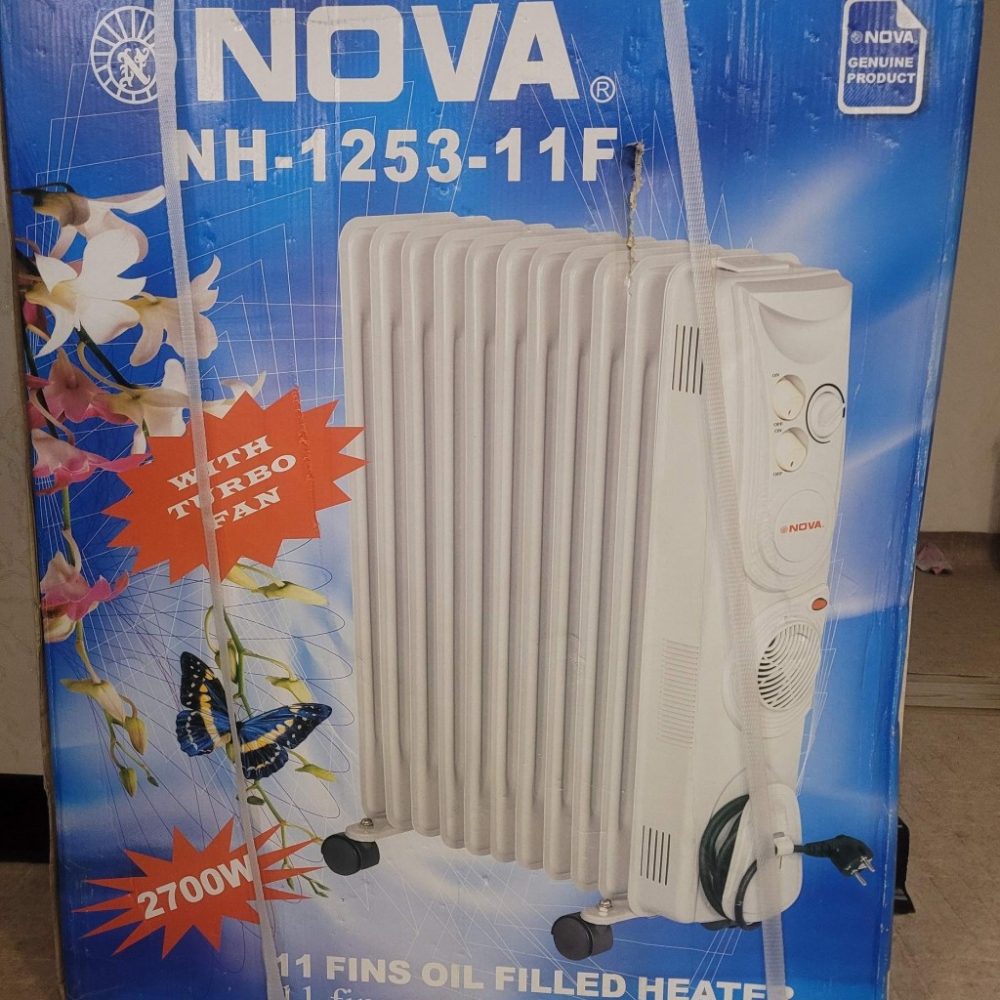 شوفاژ برقی 11 پین نوا مدل Nova NH-1253-11F - Image 2