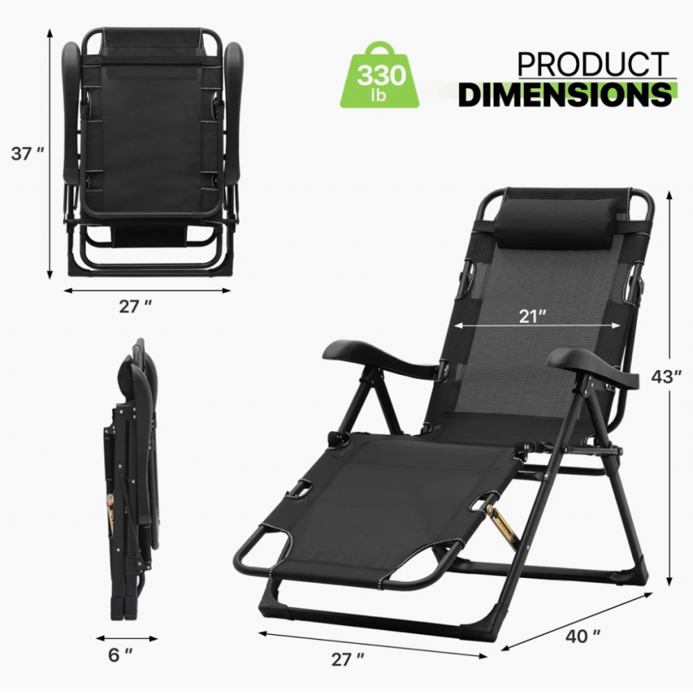 تخت و صندلی تاشو سه کاره مدل Ergonomic Armrest - Image 3