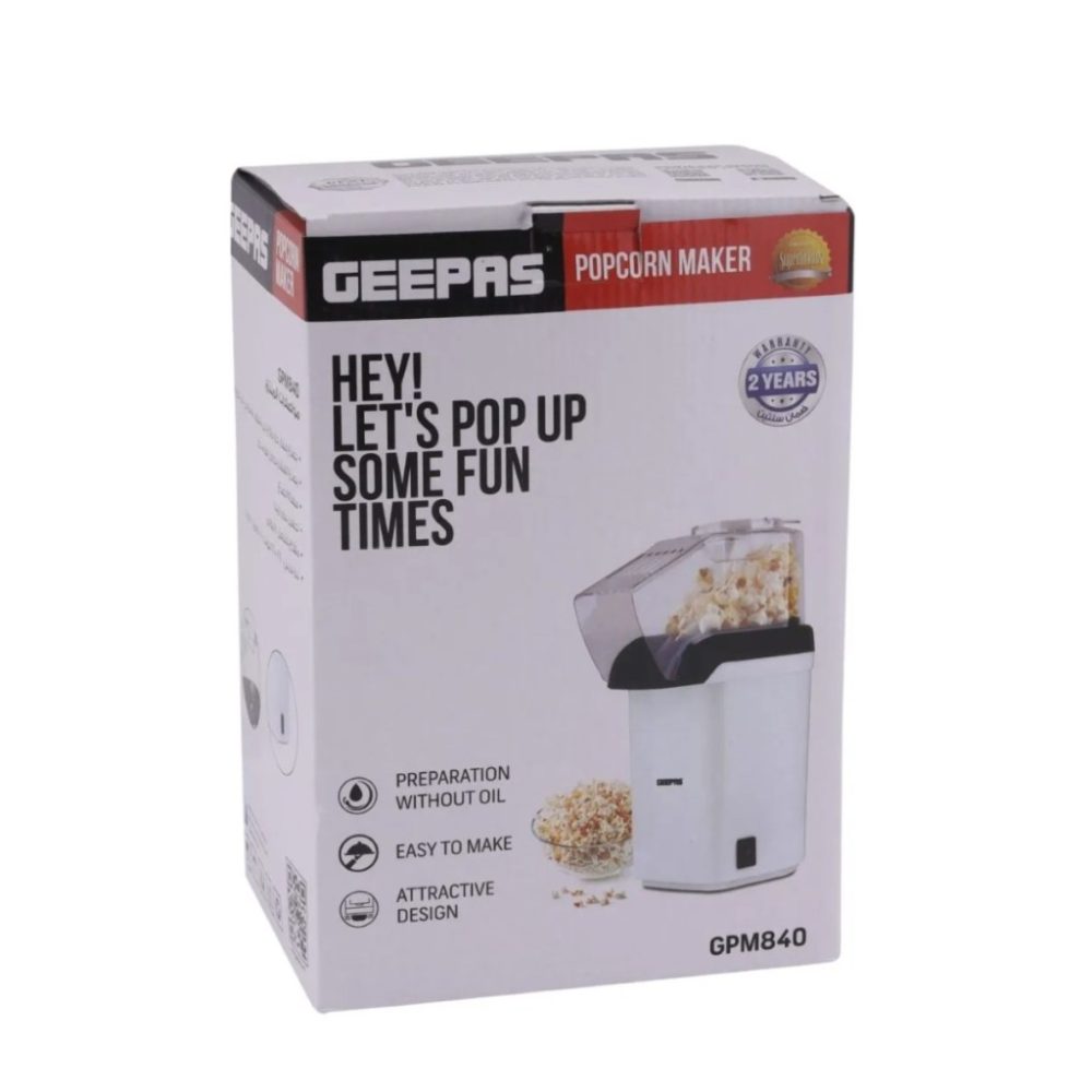 پاپ کورن ساز جی پاس مدل Geepas Popcorn Maker GPM840 - Image 6