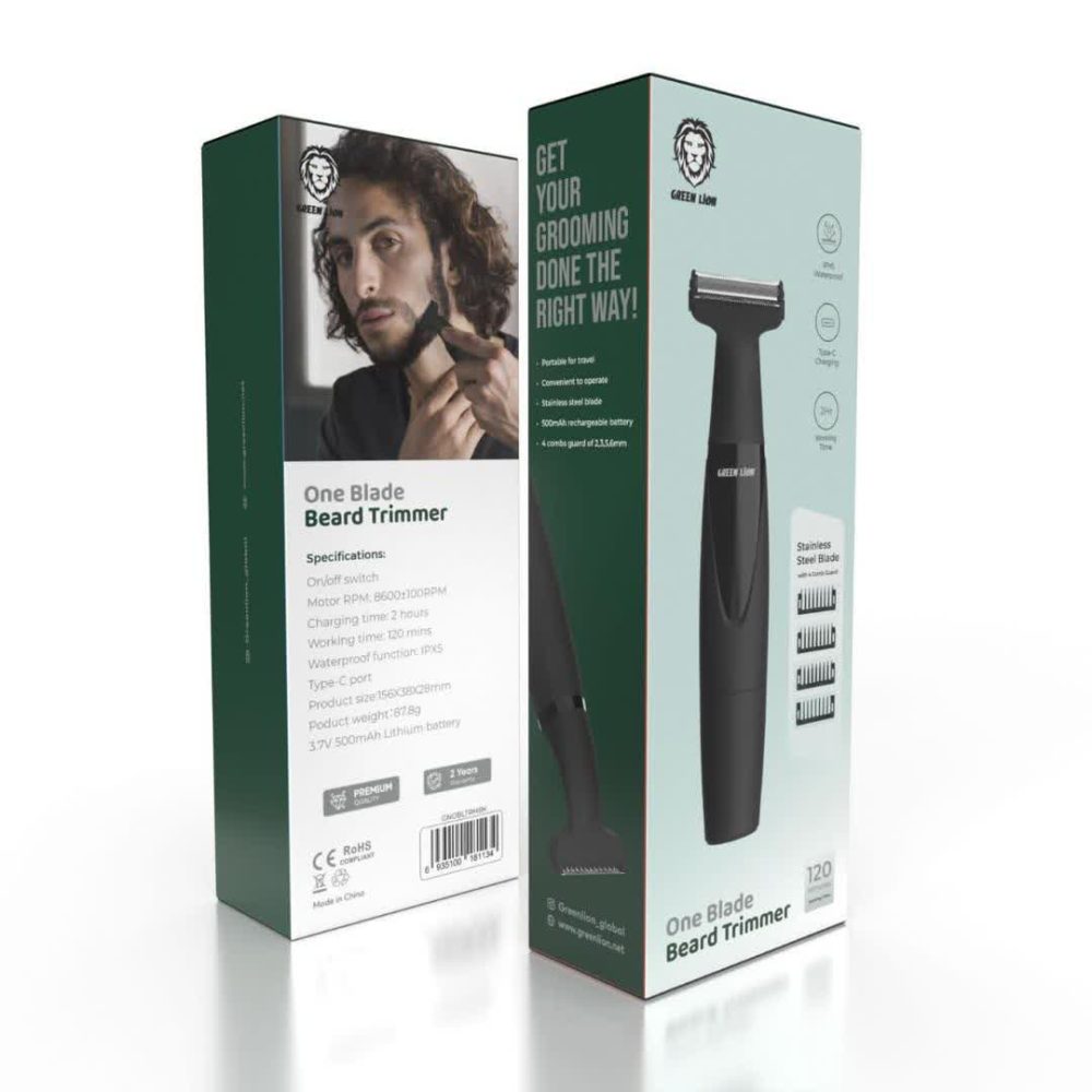 ریش تراش Green Lion One Blade -مدل GNOBLTRMBk111834