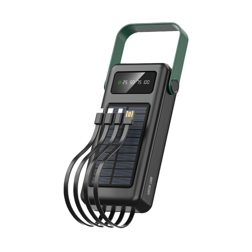 پاوربانک 30 هزار خورشیدی گرین لیون مدل Solar Max