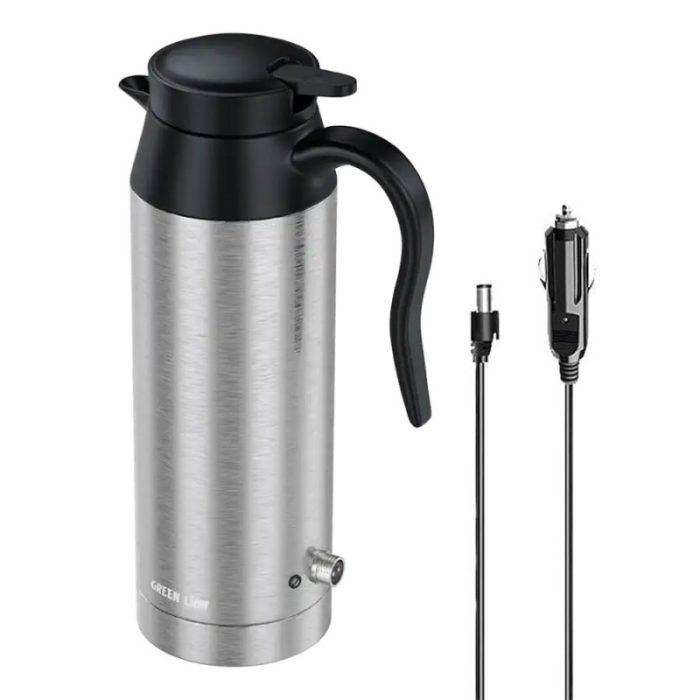 کتری برقی ماشین گرین لاین مدلGreen Lion Electric Car Kettle 800mL