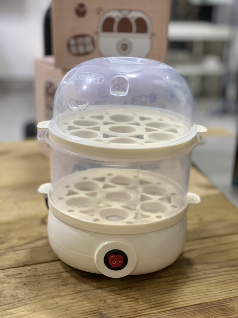 تخم مرغ پز برقی دوطبقه 14 تایی مدل EGG STEAMER