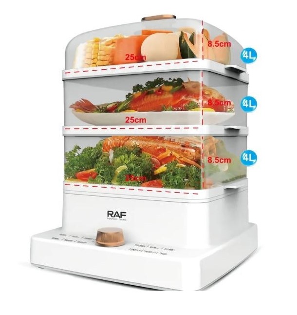 بخارپز راف سه طبقه مدل R.5238