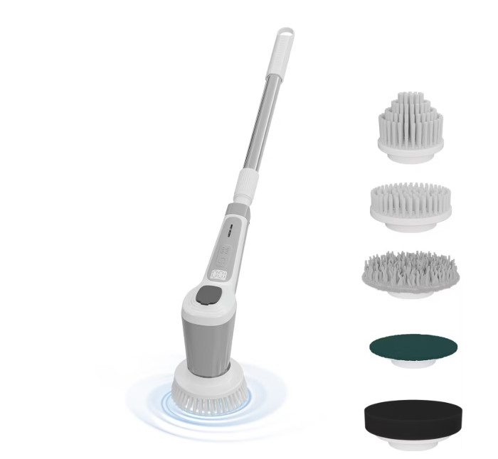 برس شارژی شستشو 7 کاره گرین لاین مدل Sonic Spinner