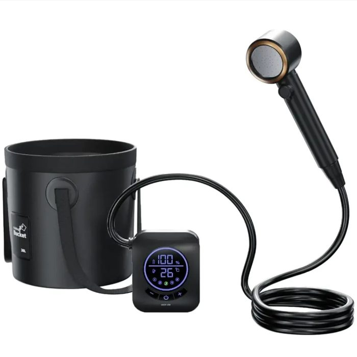 دوش شارژی مخزن دار گرین لاین مدل CAMPING SHOWER