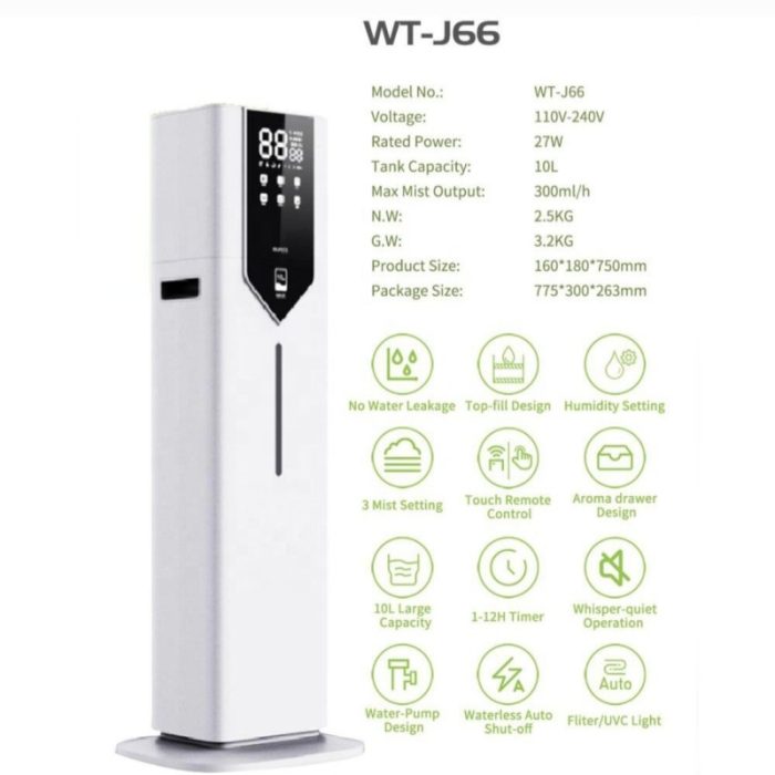 بخور سرد التراسونیک مدل WT-J66