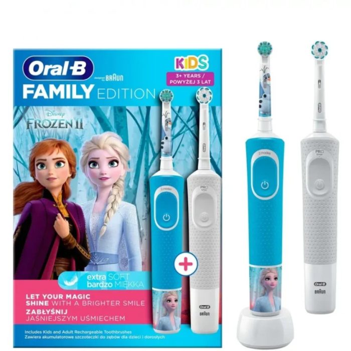 مسواک برقی کودک دوقلو اورال بی براون مدل FROZEN