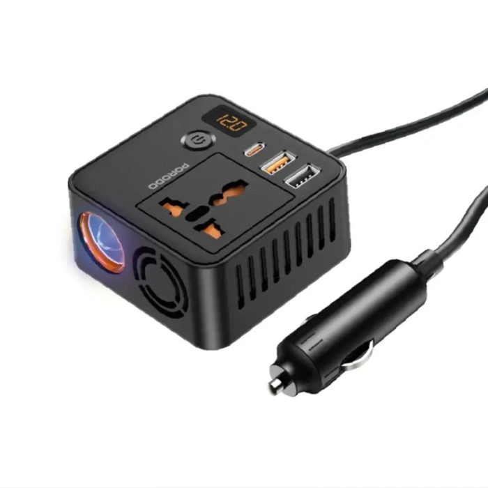 مبدل برق خودرو پرودو مدل Universal PD-FWCH057